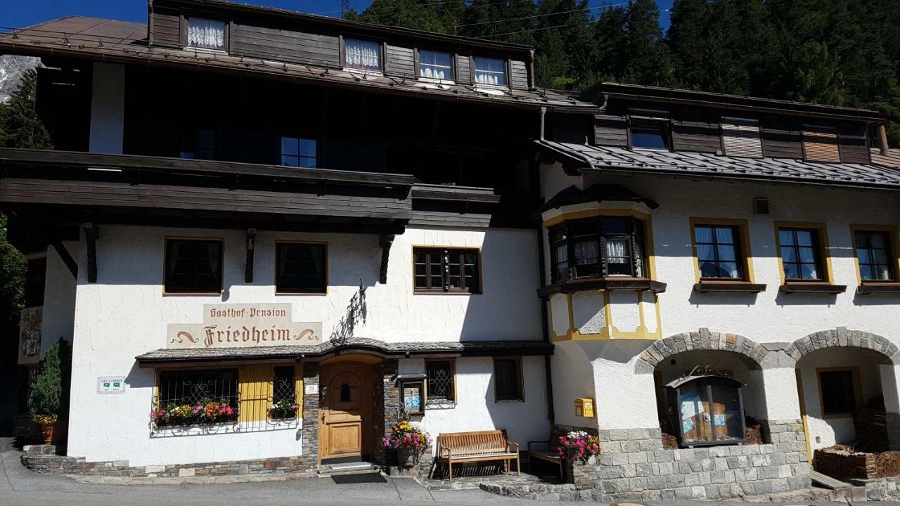 Hotel Garni Friedheim Sankt Anton am Arlberg Esterno foto